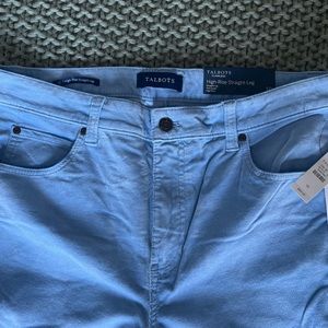 Talbots Flawless High-Rise Straight-Leg Pants